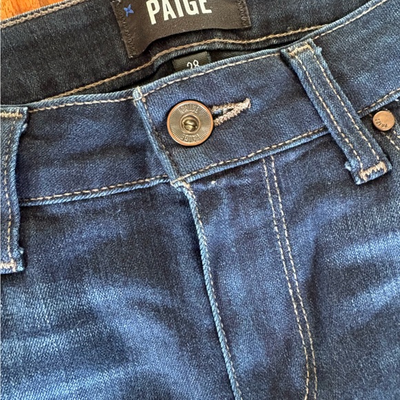 Paige Verdugo Ankle Dark Wash Denim Jeans 28 Waist Women’s 4 6 - Picture 10 of 14